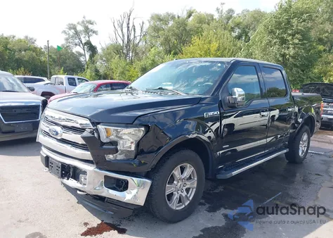 2016 Ford F-150 Lariat from USA, damaged, VIN 1FTEW1EP7GKD16137
